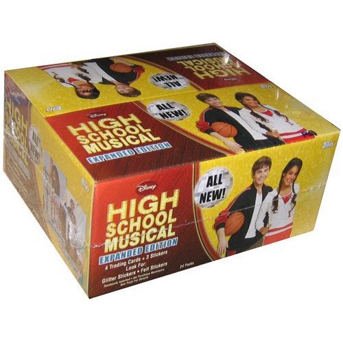 Topps High School Musical Update Edition Retail Card Box - 24-pks.