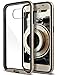 Galaxy S6 Case, Caseology [Waterfall Series] Scratch-Resistant Cover [Gold] [Clearback Bumper] for Samsung Galaxy S6 - Gold