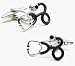 Medical Stethoscope Cuff Links - 1 Pair