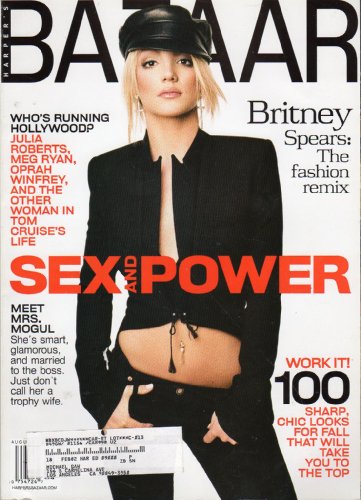 Bazaar August 2001 (BRITNEY SPEARS)