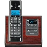 General Electric DECT 6.0 Cordless Phone with Built-in Answering Machine and Caller ID, #2795EE1 (Color: Woodgrain)