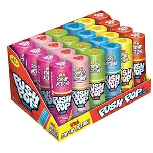 Push Pop Candy, Cotton Candy Bubble Gum A