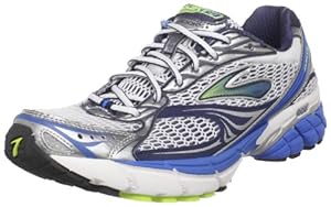 Brooks Men's Ghost 4 M White/Obsdn/StrongBlue/Silver/Pavement Trainer 1100981D484 14 UK, 15 US
