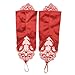 King so Sexy Fingerless Pearl Lace Satin Gloves Bride Wedding Party Costume