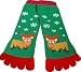 Weihnachts Zehensocke 'Rentier'
