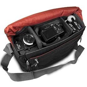 Deluxe SLR Camera Messenger Bag for Canon Digital Rebel XSi / T1i / T2i Digital Rebel XTi and more Canon SLR Cameras! ***Includes Micro Fiber Cloth***