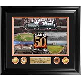 Highland Mint San Francisco Giants 50th Anniversary 24KT Gold Coin Photo Mint