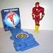 Search : justice League Unlimited FLASH with trading card & figure stand