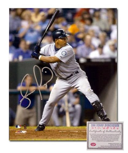Jose Lopez Seattle Mariners MLB Hand Signed 8x10 Photograph Away Jersey