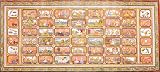 Visual Manifestations of Ragas, Raginis and Raga-putras - Watercolor on Patti - Folk Art from the Te