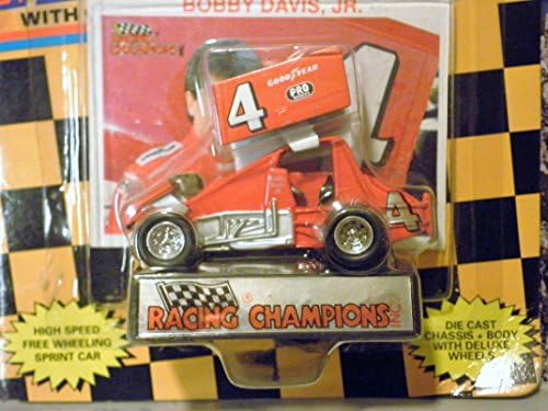 WORLD OF OUTLAWS Outlaw Sprint Car Bobby Davis Jr. Trackside Collectors Edition 1:64 Scale die-cast Racer by Racing Champions
