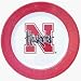 Nebraska Cornhuskers Dinner Plates - Set of 4