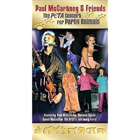 Paul McCartney & Friends - The PETA Concert for Party Animals [VHS]