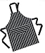 Rushbrookes Children's Aprons Navy Butchers Stripe