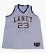 Michael Jordan Autographed Nike Home (White) Laney High School Jersey