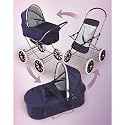 Pram 3-in-1 Carrier and Stroller Set