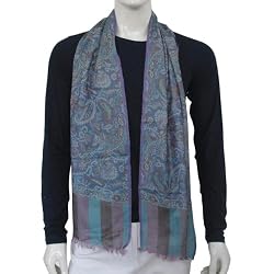 Pashmina Scarves Cashmere for Men, Crafted in India