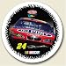 Kitchen & Housewares : NASCAR, Jeff Gordon 24 Auto Coaster, Single Coaster for Your Car