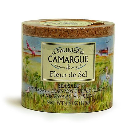 Childrens Toyshop  Gourmet Food : Le Saunier Fleur de Sel de Camargue 4oz - The Chef's French Natural Sea Salt