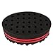 Beauty7 Oval Double-sided Two in One Magic Twist Sponge Hair Brush for Twists, Afros, Coils, Dreadlocks (1 PC)