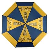 62 West Virginia Mountaineers NCAA Windsheer II Auto-Open Umbrella