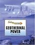 Geothermal Power (Fueling the Future)