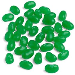 Jelly Belly Jelly Beans, Green Apple, 10-Pound Box