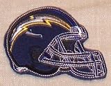 SAN DIEGO CHARGERS NFL Embroidered HELMET PATCH