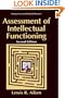 Assessment of Intellectual Functioning (Perspectives on Individual Differences)