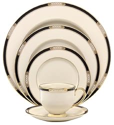 Lenox Hancock Fine China 5-Piece Place Setting, Service for 1