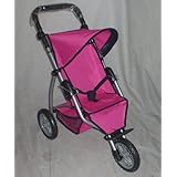 Mommy and Me Doll Jogging Stroller with Free Carriage Bag and Blanket - 9354dl