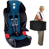 Discount Britax E9LC21X Frontier 85 Combination Harness-2-Booster Seat in Maui Blue with a car seat Travel Bag