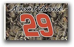 Kevin Harvick 2-Sided 3 Ft. X 5 Ft. Flag W/Grommetts - NASCAR