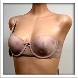 Jasmin $26 Nude Seamless Nudy Wing Bra #2704 sz 34AA