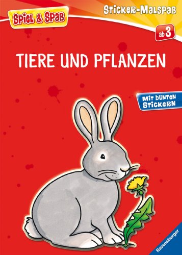 Mein Ravensburger Sticker-Malspa&szlig;: Tiere und Pflanzen