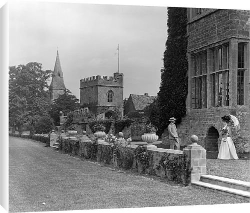 Canvas Prints of Broughton Castle from Country Life Canvas Prints of Broughton Castle from Country Life