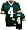 Brett Favre Green Bay Packers Green NFL Replica Jersey - Small