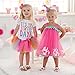 Mud Pie Baby Girls' Party Dress, Happy Birthday, 12Months/4T