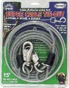 Vo Tie Out Cable 15Ft 4200Lb