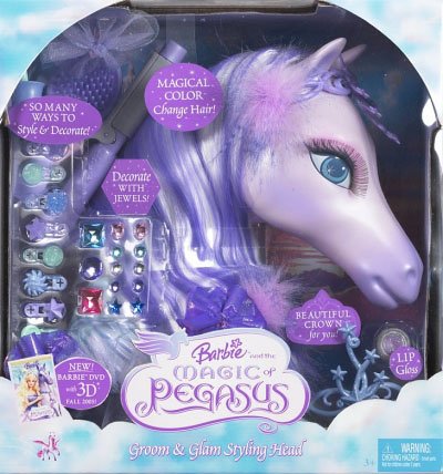Childrens Toyshop  Toys : Barbie and the Magic of Pegasus - Styling Head
