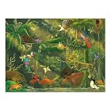 Melissa & Doug Deluxe 500 piece Beneath the Canopy Cardboard Jigsaw