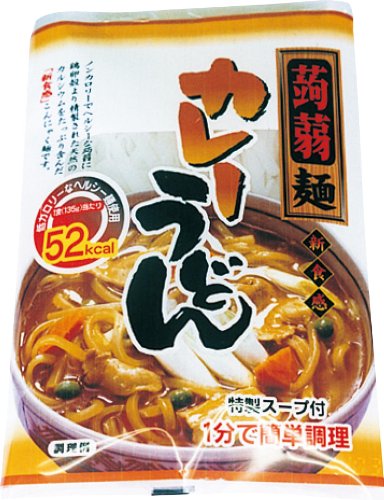 こんにゃく麺　カレーうどん