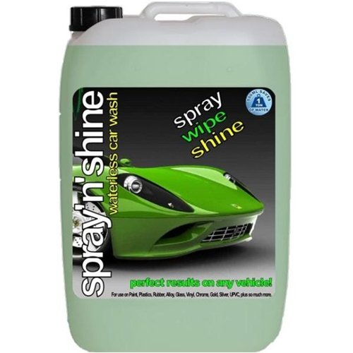 SpraynShine 25 Litre Waterless Car Wash  Carnauba 