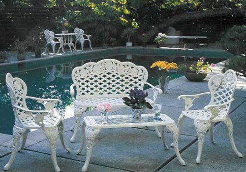Meadow Decor Valentino Coffee Table - Cast Aluminum Coffee table