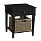 South Hampton Side Table - Black