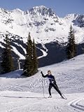 Cross Country Skiing in a Scenic Location National Geographic Collection Photographic Poster Print by Taylor S. Kennedy, 18x24