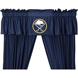 NHL Buffalo Sabres 5pc Jersey Curtains and Valance Set