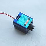 フォーカス可能な405nmのの200mWのは、調整しますブルー/バイオレットレーザードットモジュールワット/3-5V＆ヒートシンク