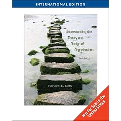 Understanding the Theory and Design of Organizations, International Edition