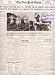 Bob Mathias autographed 11x14 photo New York Times Cover - Triathalon Olympic Champion USA 1952
